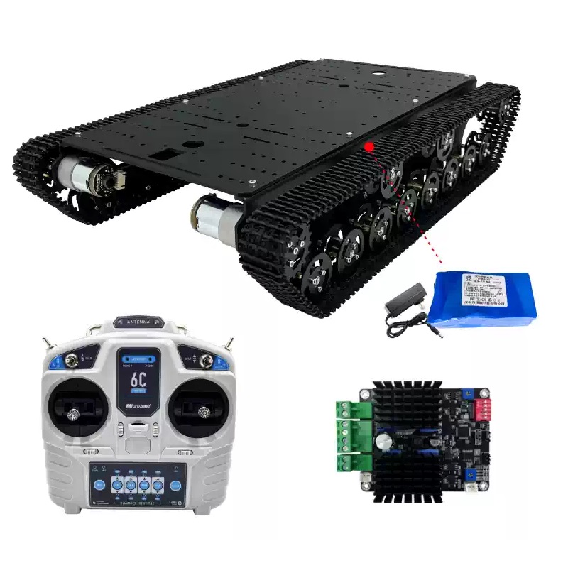 4WD Beltet & Mecanum Wheel Robot Chassis Kit