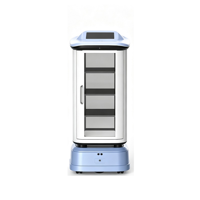 Lukket hytte Intelligent Serving Delivery Robot