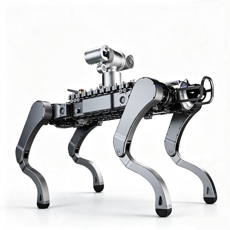Eksplosjonssikker inspeksjon firbenet robothund
