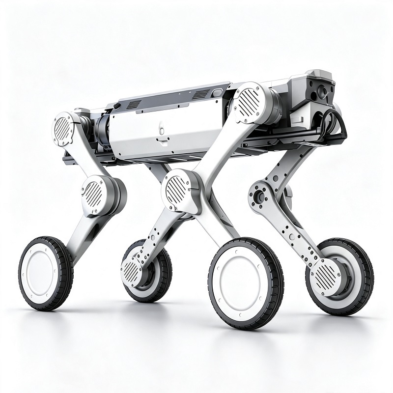 Heavy-Duty inspeksjon hjul-leg robothund