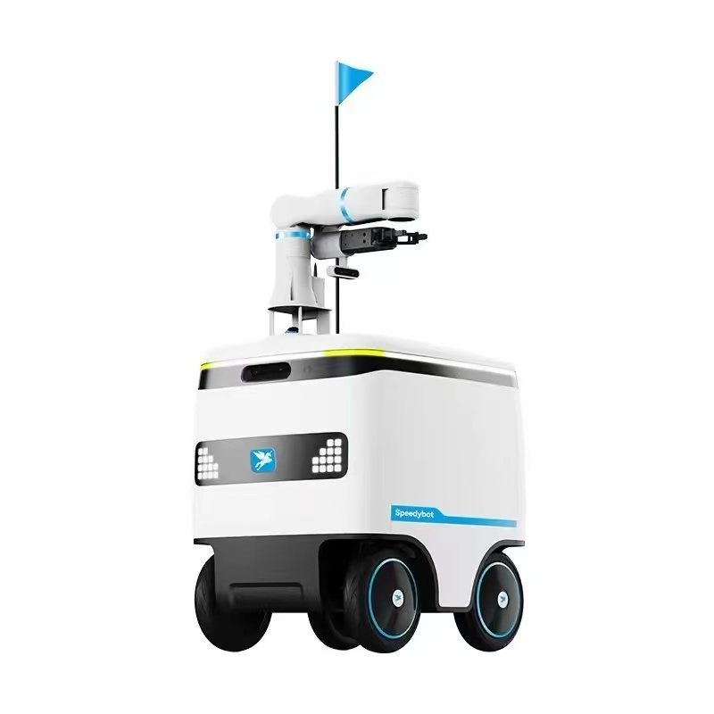 Innendørs og utendørs leveringsrobot