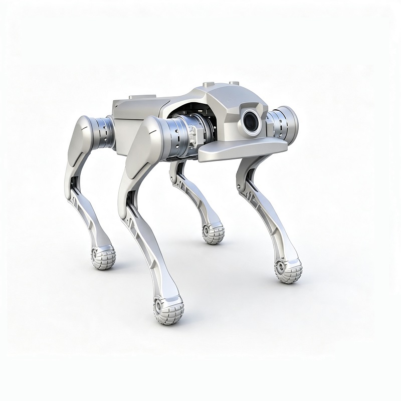Industriell firbenet robothund