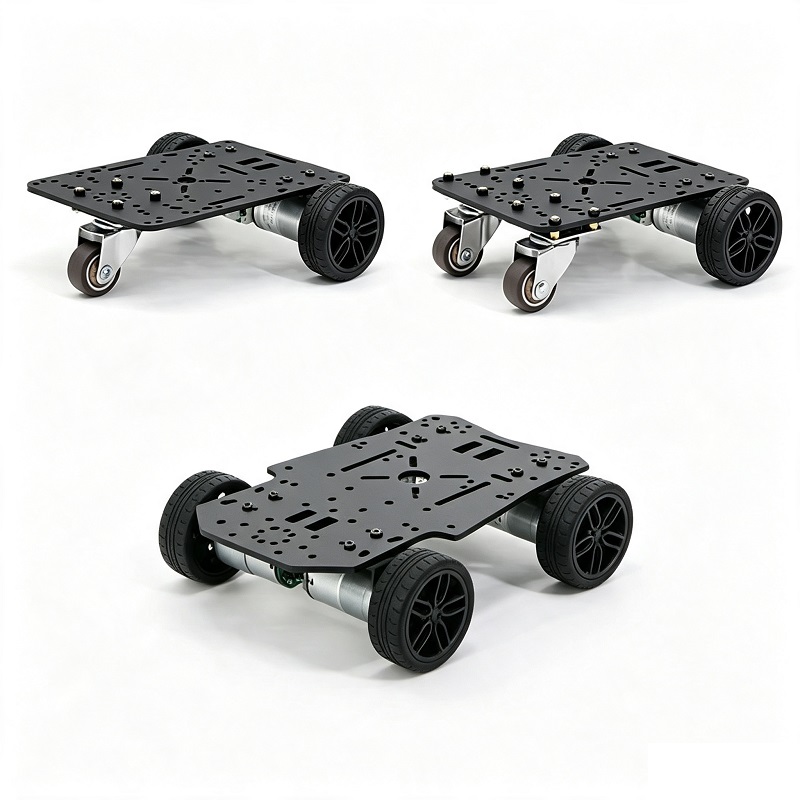 Mini elektrisk hjul med robotchassis 4WD