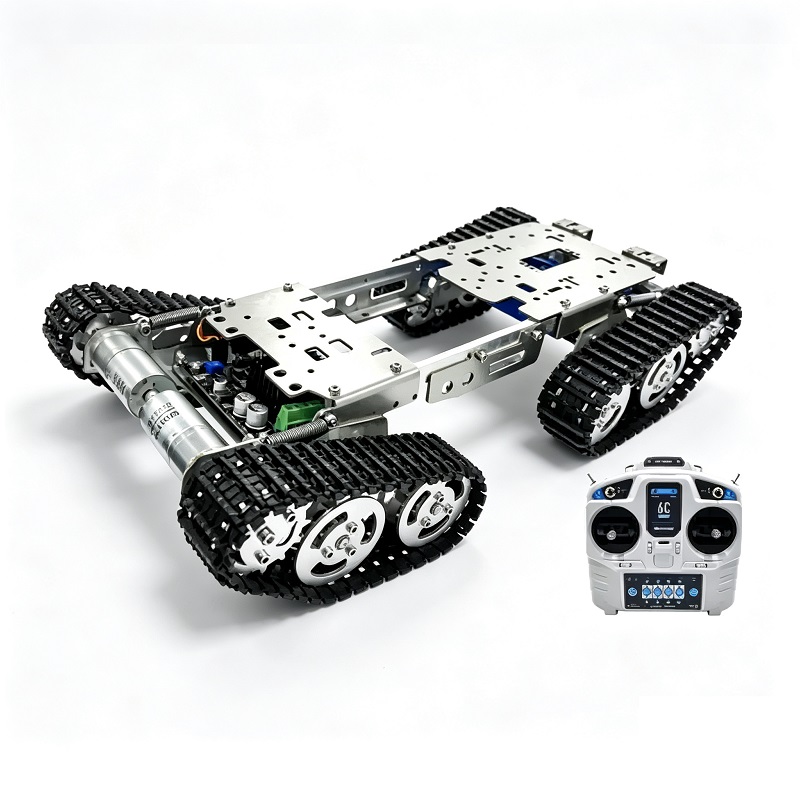 Sporte robotchassis terrenggående belteplattform